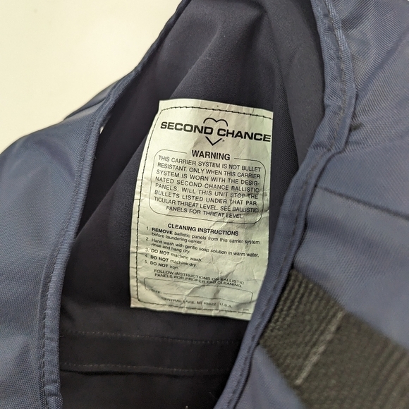Second Chance Bullet Vest Mens Large Tactical Assault Body Armor Carrier SCA - Picture 9 of 10